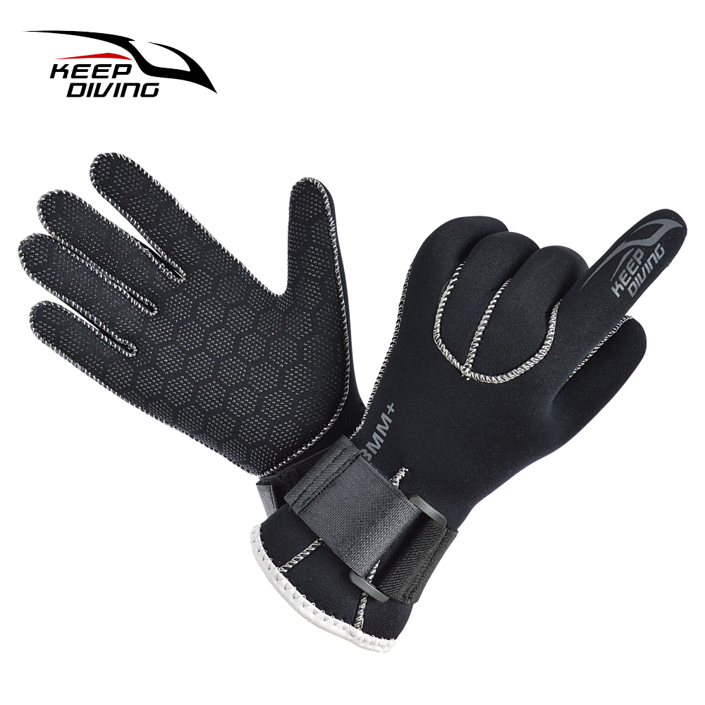 Wetsuit 3Mm Neoprene - Rękawiczki do kombinezonu 3mm termiczne antypoślizgowe