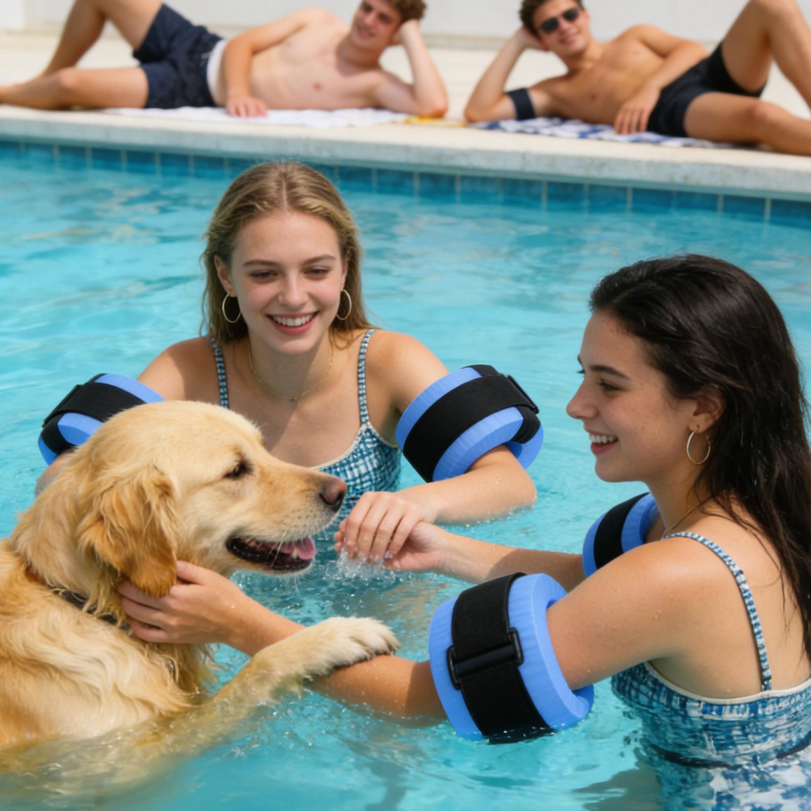 2 szt. Piankowe kółka do pływa – Aquatic Aerobics recenzja i cena