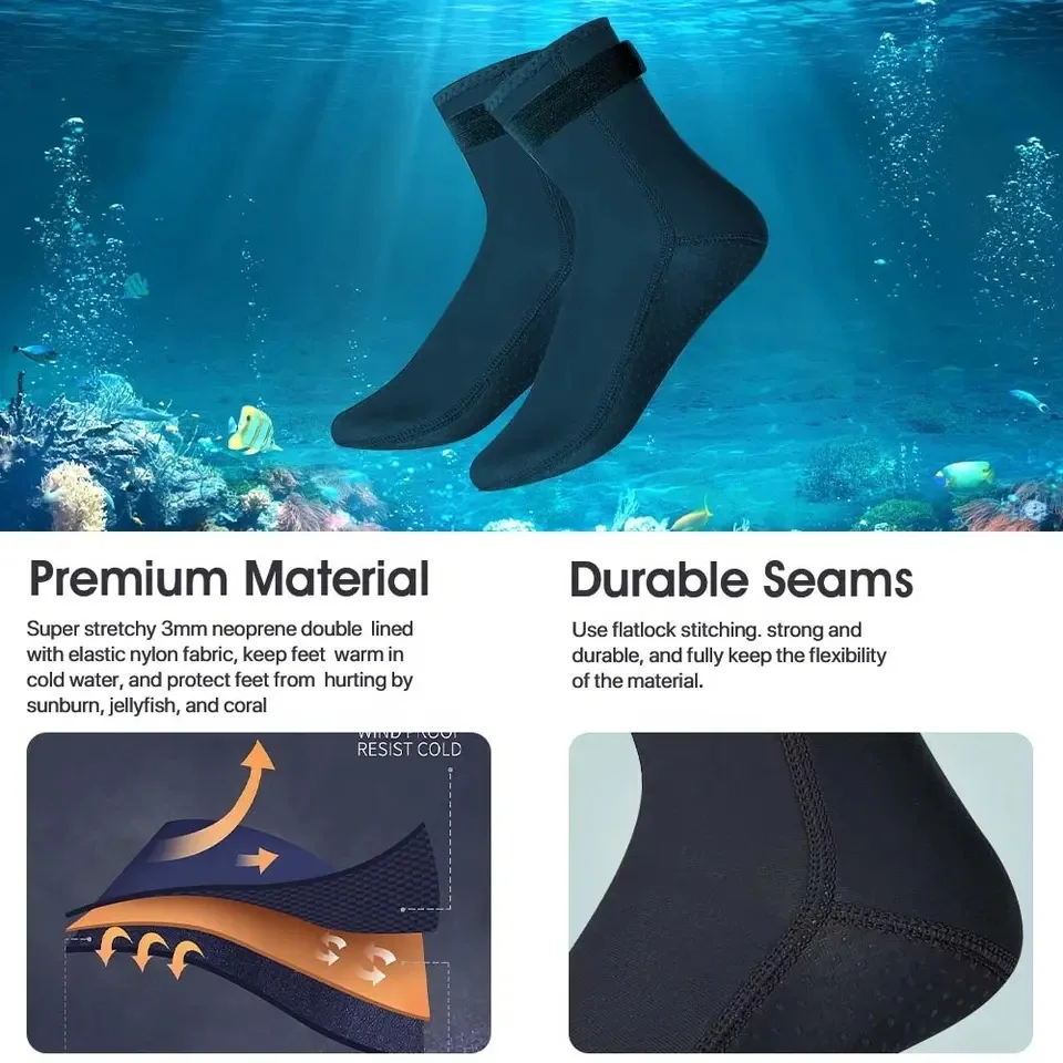 Skarpety do nurkowania z neopr – Wetsuit 3Mm Neoprene recenzja i cena