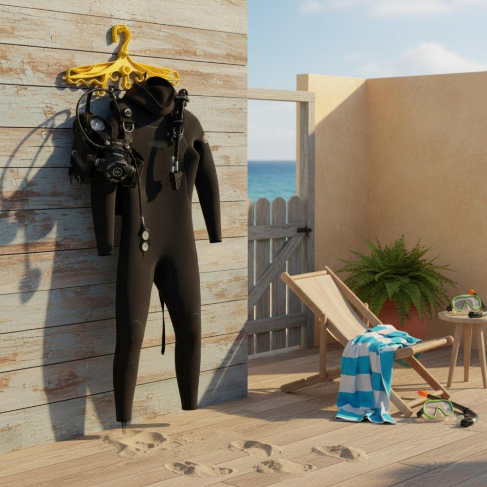 Plastikowy wieszak do nurkowan – Aquatic Sports And Scuba recenzja i cena